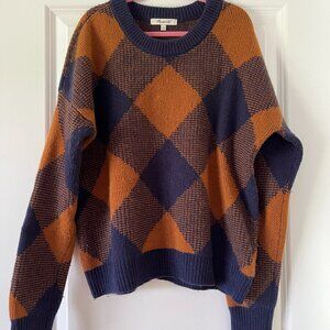 Madewell Harvest Plaid Sweater